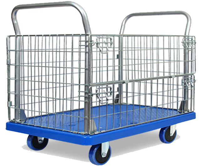 籠車(chē)正面圖