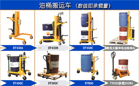 撫順手推油桶車(chē)和液壓油桶搬運車(chē)區別-沈陽(yáng)興隆瑞